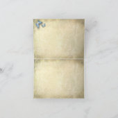 感謝のウェディング マソンジャー バルーン デザイン カード (内部)