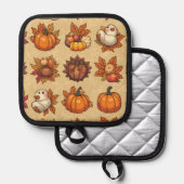 感謝のオーブンのミッツ 鍋敷き (正面/裏面)