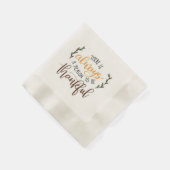 感謝のカクテルナプキン 縁ありカクテルナプキン (角)