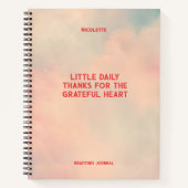 感謝のカスタム表明 ノートブック (正面)