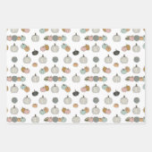 感謝のカボチャ&グルズラッピング紙シート ラッピングペーパーシート (正面)