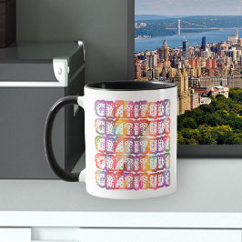 感謝のカラフルマグ マグカップ