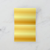 感謝のカリグラフィー台本 フォックスゴールド テンプレート (内部)