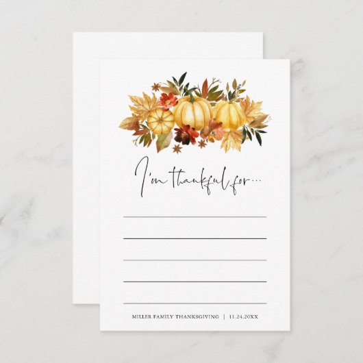 感謝のカードをありがとう エンクロージャーカード (正面/裏面)