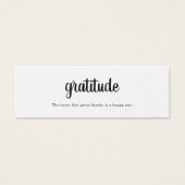 感謝のカード (正面)