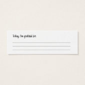 感謝のカード (裏面)