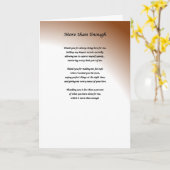 感謝のカード カード (黄色い花)