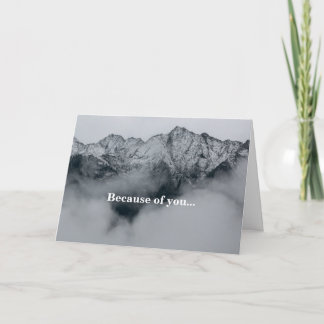 感謝のカード カード