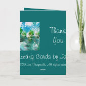 感謝のカード サンキューカード (裏面)