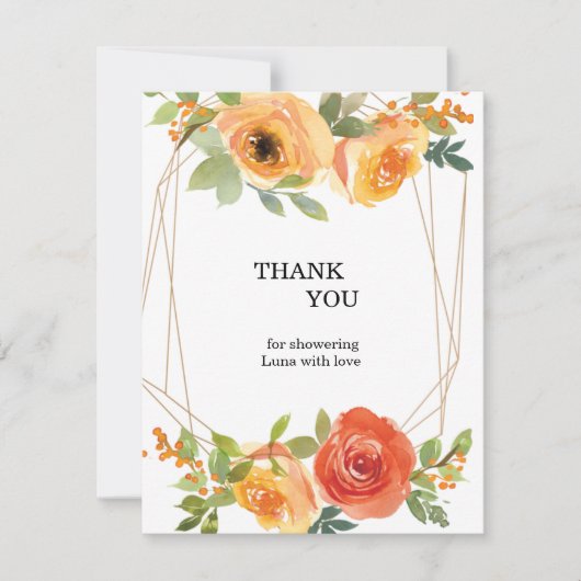 感謝のカード サンキューカード (正面)