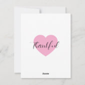 感謝のカード シーズンカード (裏面)