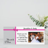 感謝のカード 招待状 (スタンド正面)