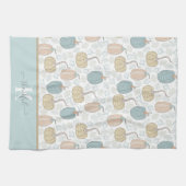 感謝のキッチンモノグラムのタオル キッチンタオル (横)