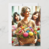 感謝のキャンバス 招待状 (正面)