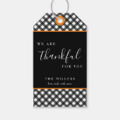 感謝のギフトラベルギフトラベル ギフトタグ (正面)