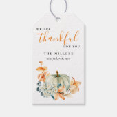 感謝のギフトラベルギフトラベル ギフトタグ (正面)