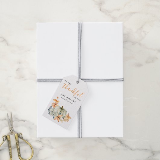 感謝のギフトラベルギフトラベル ギフトタグ (より糸付き)