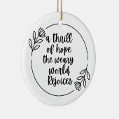 感謝のギフト賛美感動的品 セラミックオーナメント (右)