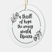 感謝のギフト賛美感動的品 セラミックオーナメント (左)