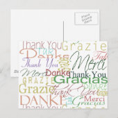 感謝のギフト ポストカード (正面/裏面)