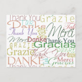 感謝のギフト ポストカード (正面)