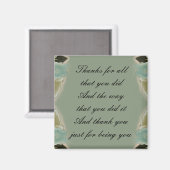 感謝のギフト – マグネット (正面/裏面)