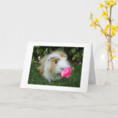 感謝のゲルビル幸せ彼ではなく"あなたの"誕生日 カード (黄色い花)