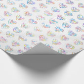 感謝のココロ Thank you 多言語44国語 字抜きパターン ラッピングペーパー (角)