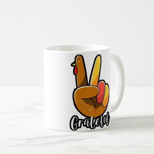 感謝のコーヒーマグ コーヒーマグカップ (正面右)