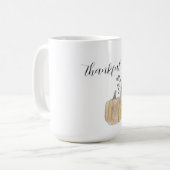 感謝のコーヒーマグ コーヒーマグカップ (正面左)