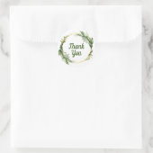 感謝のシール（封筒やギフトなどに） ラウンドシール (バッグ)