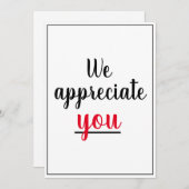 感謝のジェスチャーありがとうございます サンキューカード (正面/裏面)