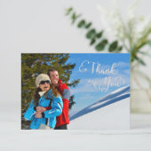 感謝のスクリプト写真 - 3x5 サイズの感謝 招待状 (スタンド正面)