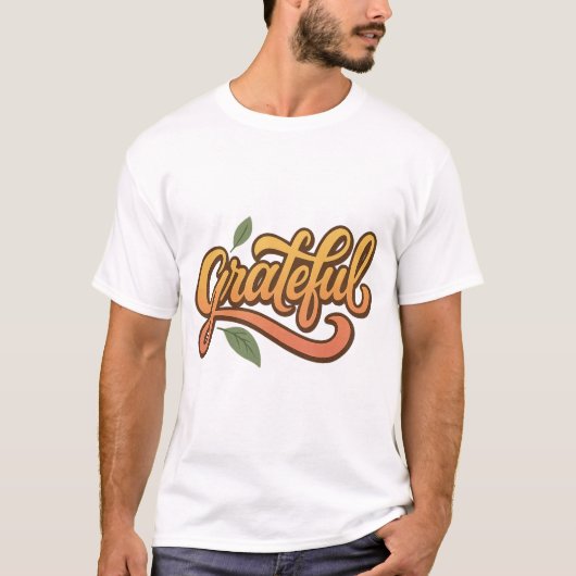 感謝のスクリプト離れの Tシャツ (正面)