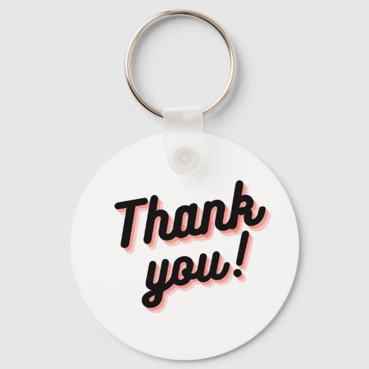 感謝のチャーム キーホルダー (正面)