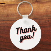 感謝のチャーム キーホルダー (裏面)