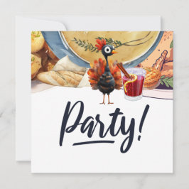 感謝のテーマをテーマにしたトルコ 招待状