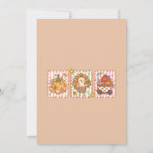 感謝のディナーをぐらつかせるまで「ゴブル」 招待状 (裏面)