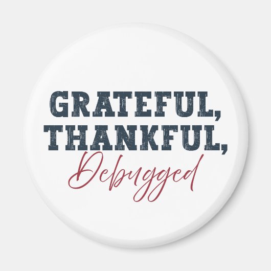 感謝のデビュー – 情報技術 マグネット (正面)