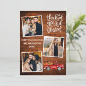 感謝のトラック賛美のプレイド感謝祭 シーズンカード (スタンド正面)