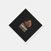 感謝のトランプキ素晴らしングを再びおもしろいトルコにする スタンダードカクテルナプキン (角)