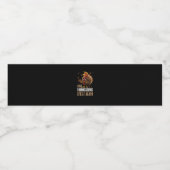 感謝のトランプキ素晴らしングを再びおもしろいトルコにする ペットボトルラベル (シングルラベル)