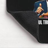 感謝のトランプ大統領は感謝祭 マウスパッド (コーナー)