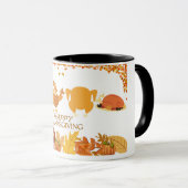 感謝のトルコをディナーマグに マグカップ (正面右)