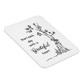 感謝のハートカード マグネット (右側)