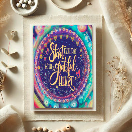 「感謝のハート」インスピレーションカード カード