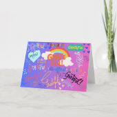 感謝のハート サンキューカード (正面)