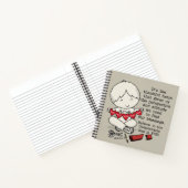 感謝のハート ノートブック (内部)