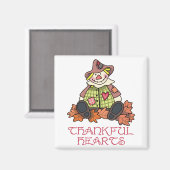 感謝のハート マグネット (正面/裏面)