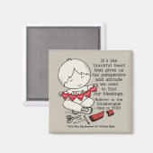 感謝のハート マグネット (正面/裏面)